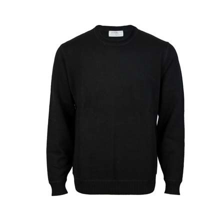 Pure Wool Crew - Black